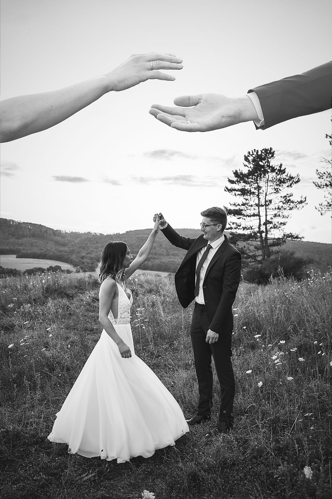 Orsi és Attila kép a képben