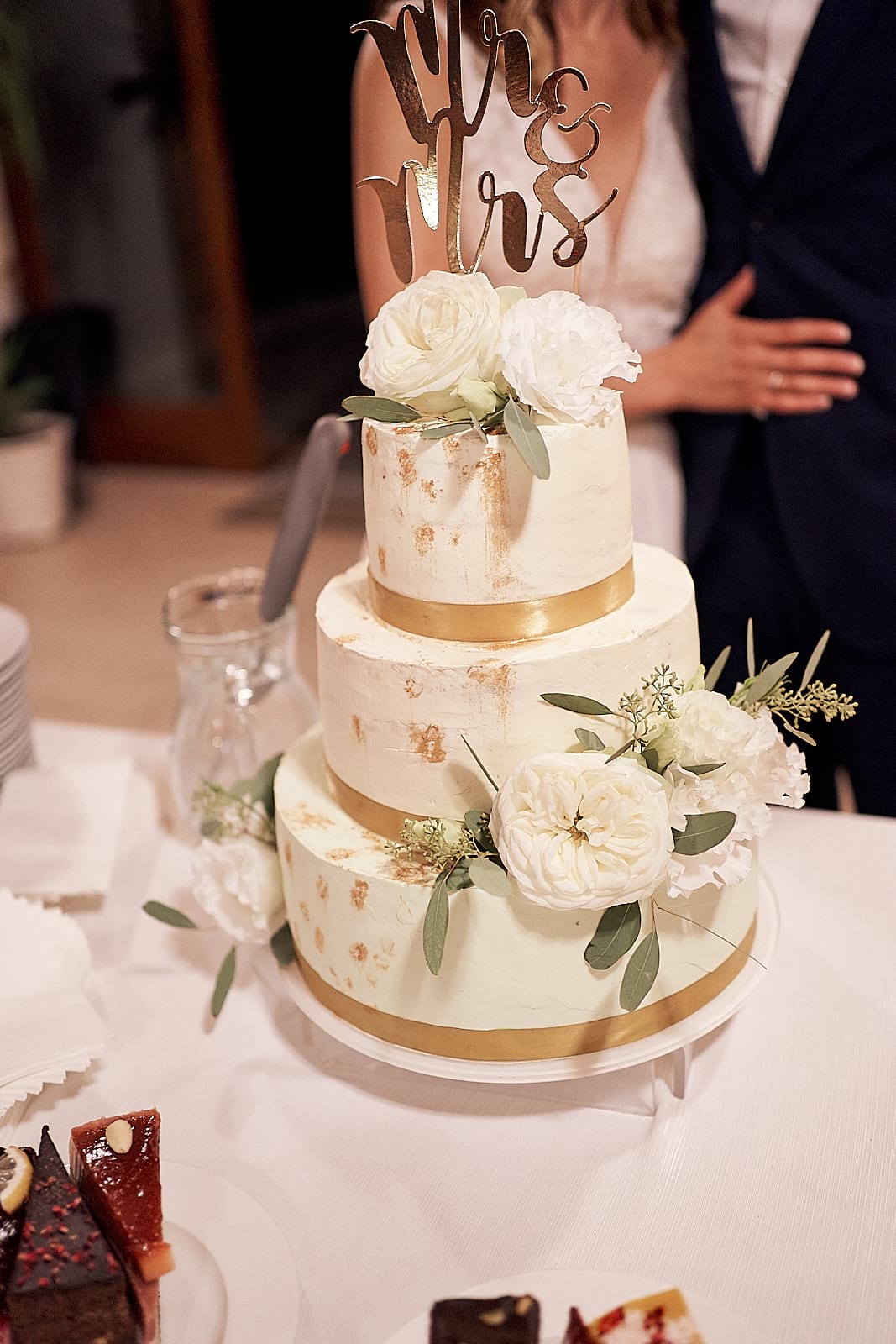 Orsi és Attila esküvői tortája